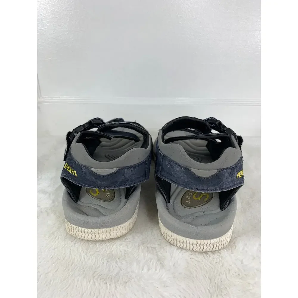 Sperry Men’s Navy Adjustable Strap Sandals Size 9M